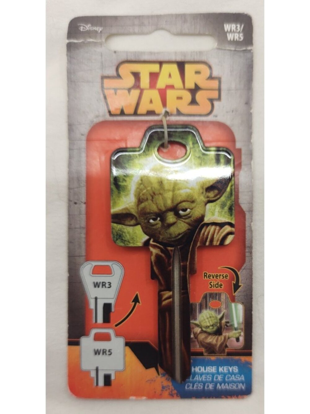 Disney Star Wars Yoda WR3 WR5 House Key Sealed Howard Keys